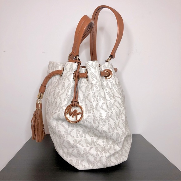 Michael Kors Jet Set Large Gathered Tote Bag - Picture 2 of 15